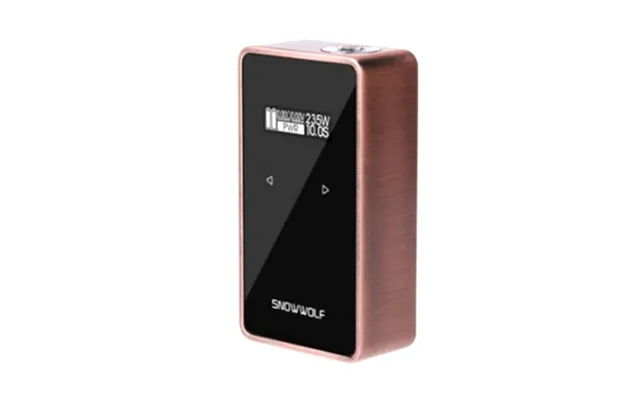 Authentic Snowwolf 200w C 235w Tc Vw Variable Wattage Box Mod - Copper