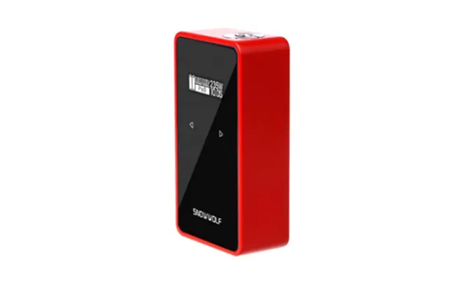 Authentic Snowwolf 200w C 235w Tc Vw Variable Wattage Box Mod - Red
