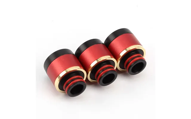 Coil Father 510 Replacement Drip Tip 13mm 3pc - Red