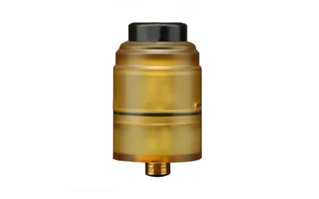 Dot Style 24mm Rdta Rebuildable Dripping Tank Atomizer 3.0ml W Bf Pin - Yellow