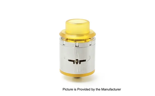 Helm Style 24mm Rda Rebuildable Dripping Atomizer W Bf Pin - Silver