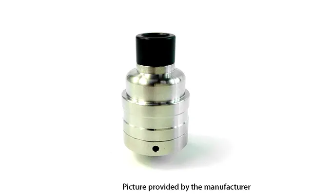 Kindbright Duetto Reborn Style 22mm 316ss Rda Rebuildable Dripping Atomizer W Bf Pin - Silver