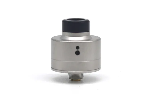 Kindbright Haku Venna Style 22mm 316ss Sandblasting Rda Rebuildable Dripping Atomizer W Bf Pin - Silver