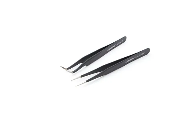 Lodestar Stainless Steel Tweezers 2-pack