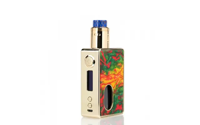 Pre-sale Authentic Snowwolf O-100 Squonk 100w Temperature Control Full Kit - Gold Blossom