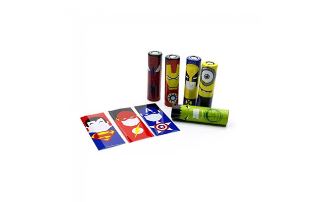 Pvc Heat Shrinkable Tube Wrap Sleeve For 18650 Battery 10pcs