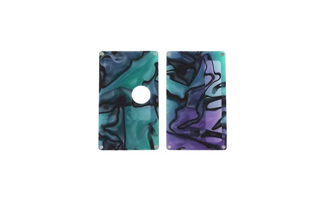 Sxk Replacement Front Back Cover Panel For Bb 60w 70w Mod - Purple Grren