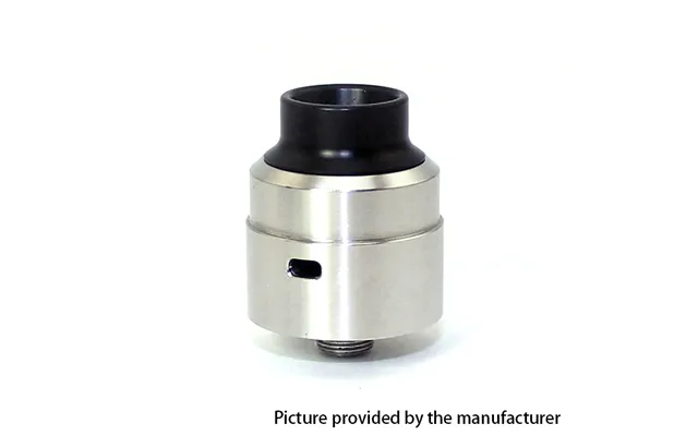Sxk Venom Atty 316ss Style Rda Rebuildable Dripping Atomizer W Bf Pin - Silver