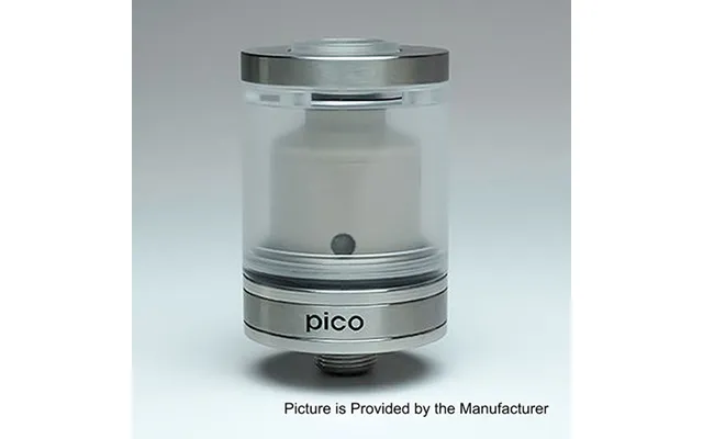 Yftk Pico V2 Style 316ss Rta Rebuildable Tank Atomizer - Silver