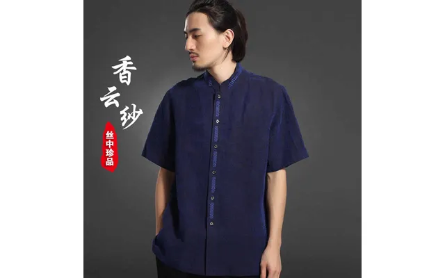 Chinese Shirt Blouse Kung Fu Costume -32qf0wilk