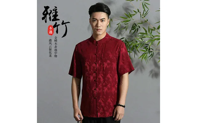 Chinese Shirt Blouse Kung Fu Costume -6larhz94a-2