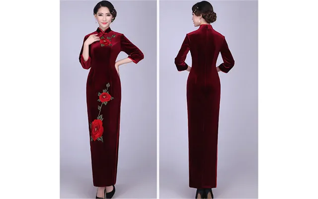 Oriental Qipao Cheongsam Chinese Dress -8pxvi6jraa-3