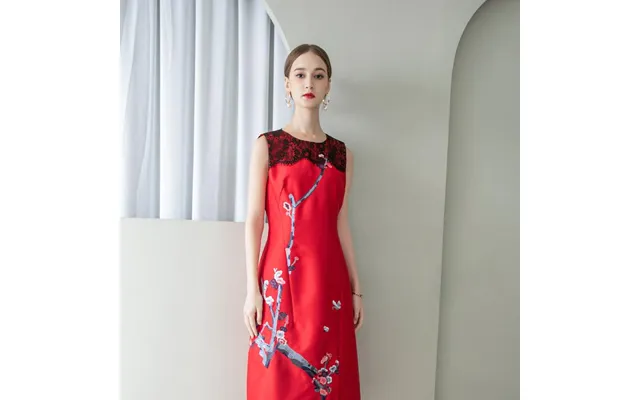 Oriental Qipao Cheongsam Chinese Dress -a5ol3qdmk-3