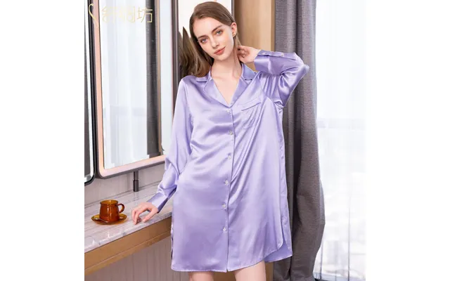 Women Silk Sleepwear Nightgowns -bs5emild