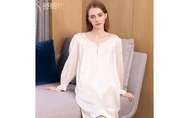 Women Silk Sleepwear Nightgowns -btlv0tpz