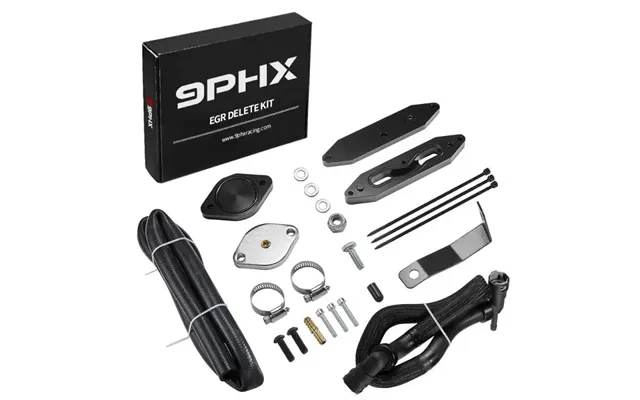 2011-2026 Powerstroke 6.7l Egr Delete Kit W Coolant Bypass Black For Ford F250 F350 F450 F550
