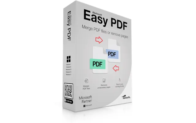 Abelssoft Easy Pdf 2025 Â  Re-assemble Your Pdf Files product image