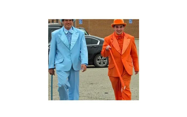 Blue And Orange Tuxedo