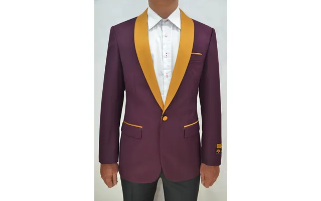 Dinner Jacket - Burgundy Gold product image