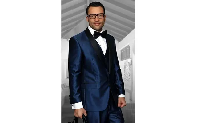 Indigo Groomsmen Suits