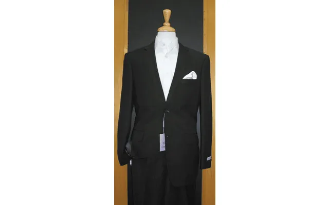 Mens Black Linen Suit