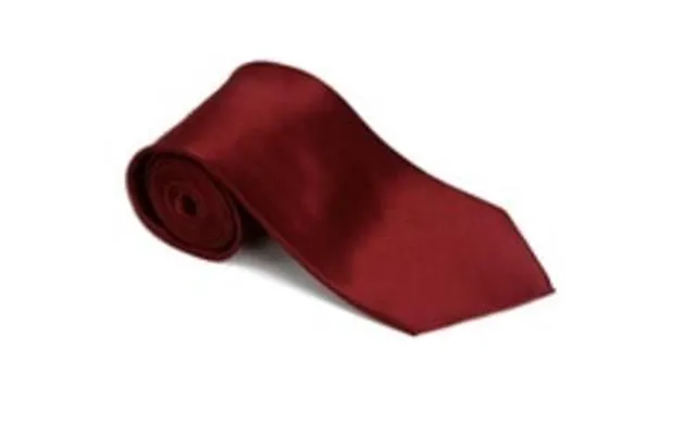 Wholesale Mens Ties Bulk - Burgundy Maroon Wine Color 100% Silk Solid Necktie With Handkerchief Buy 10 Of Same Color Tie