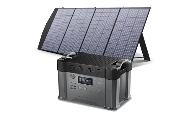 Allpowers Solar Generator Kit 2000w Power Station 200w Solar Panel