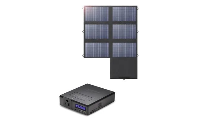 Allpowers Solar Generator Kit 200w Portable Power Bank 60w Solar Panel