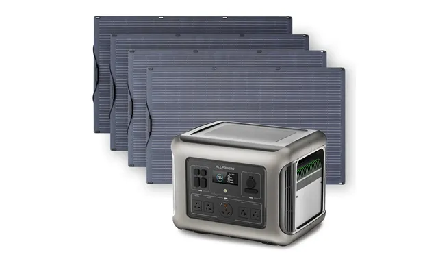 Allpowers Solar Generator Kit 2500w R2500 Sf200 200w Flexible Solar Panel product image
