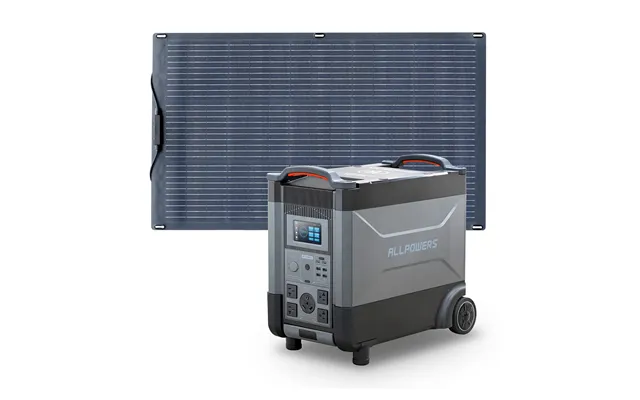 Allpowers Solar Generator Kit 3600w R4000 Sf100 100w Flexible Solar Panel product image