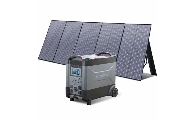 Allpowers Solar Generator Kit 4000w Power Station 400w Solar Panel product image