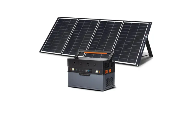 Solar Generator Kit 1500w Portable Power Station 200w Solar Panel
