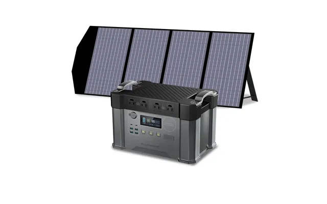 Solar Generator Kit 2000w Power Station 140w Solar Panel