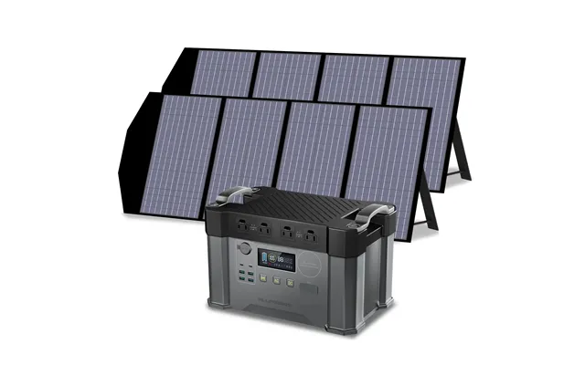 Solar Generator Kit 2000w Power Station 140w Solar Panel