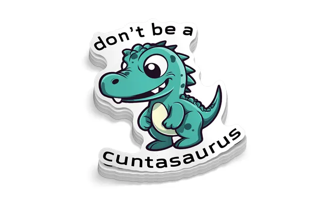 Cuntasarurus Hard Hat Decal product image