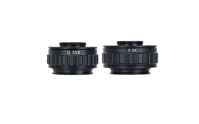 0.35x 0.5x C Mount Lens Adapter Focus Adjustable Camera Installation C Mount Adapter To New Type Trinocular Stereo Micro