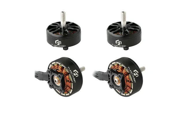 1 4pcs Flashhobby A2807 2807 1300kv 1500kv 6s 1800kv 4s Brushless Motor 5mm Shaft For 7 Inch Long Range Freestyle Rc D