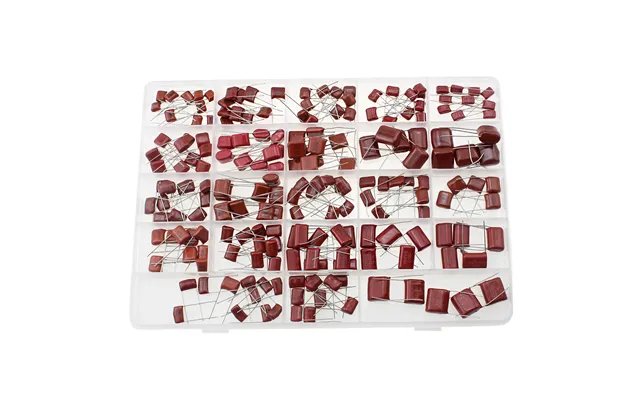 200pcs 23 Values Cbb Capacitor Assortment Kit Metallized Polyester Film 400v 630v High Voltage 5% Tolerance For Electro
