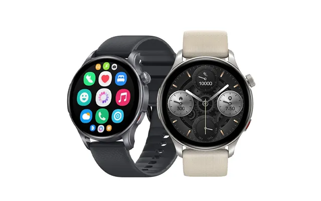 2025world Premiere Zeblaze Btalk 3 Gps 1.43inch Amoled Display Gpsdouble Straps 3atm Waterproof Bluetooth Call Heart