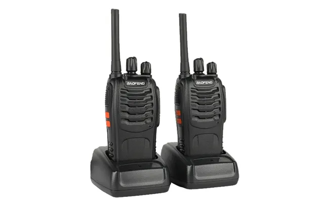2pcs Baofeng Walkie Talkie Bf-88e Pmr 0.5w 16ch Uhf 446.00625-446