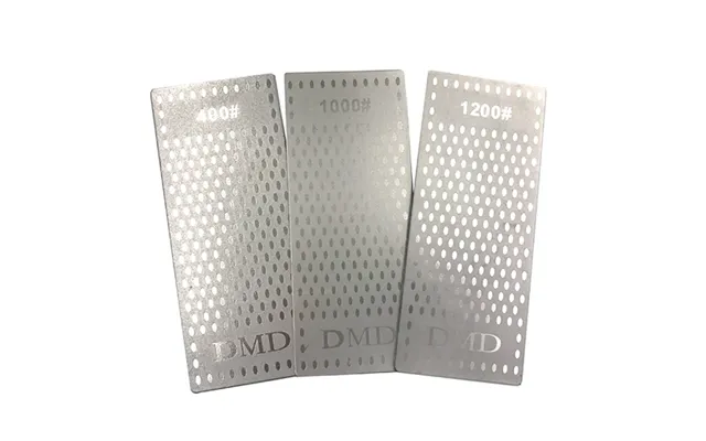 3pcs Diamond Sharpening Stone Single-sided 400 1000 1200 Grit Versatile Use Kitchen Garden Woodworking Tool Sharpener Hi
