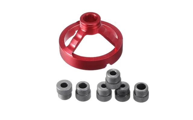 5 6 7 8 9 10mm Drill Guide Vertical Drilling Fixture Aluminum Alloy Straight Corner Round V Drill Punch Locator Woodwork