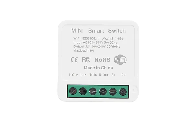 5pcs 16a Mini Smart Wifi Diy Switch Support 2 Way Control Smart Home Automation Module Work With Alexa Google Home Smart