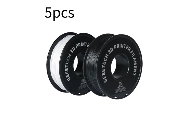 5pcs Geeetech Pla 3d Printing Filament Black White 1.75mm For 3d Printing
