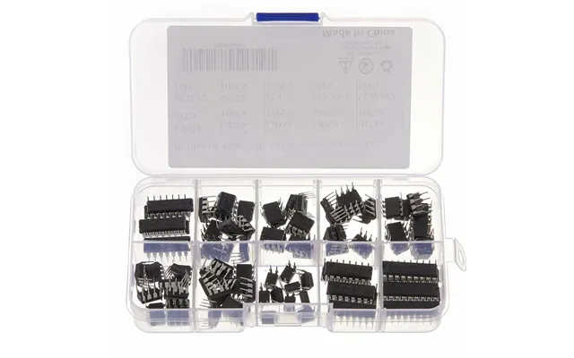 85pcs 10 Types Integrated Circuit Chip Ic Chips Assortment Kit Opamp Single Precision Timer Pwm Including Lm324 Lm358 Lm