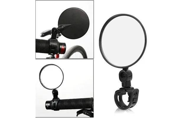 8cm Round Bicycle Rearview Mirror 360 Rotatable Convex Motorcycle Rearview Mirror