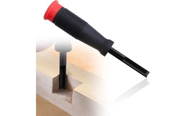90 Right Angle Corner Chisel Mortise Chisel High Carbon Steel Blade Plastic Handle 2