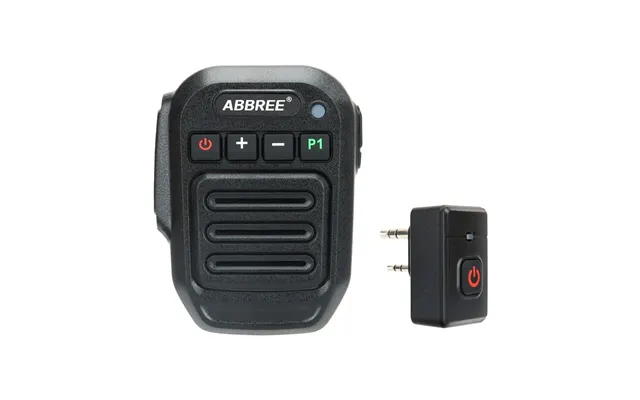 Abbree Walkie Talkie Wireless Bluetooth Handheld Speaker Mic Shoulder Microphone For Baofeng Quansheng Two Way Radio Acc