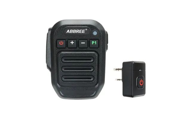 Abbree Wireless Bluetooth Microphone Handheld Speaker Mic For Baofeng Uv-5r Uv 21 Pro 5rh K6 Walkie Talkie Ham Radio Acc