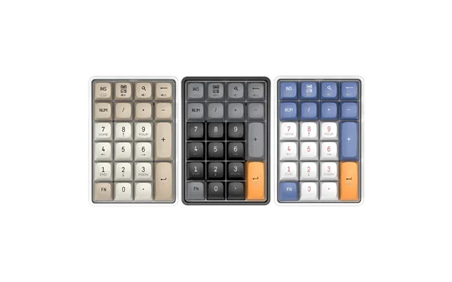 Aigo A18 22 Keys Dual Mode Mechanical Number Keypad Hot-swap Pbt Two-color Keycaps Quick Calculator 2